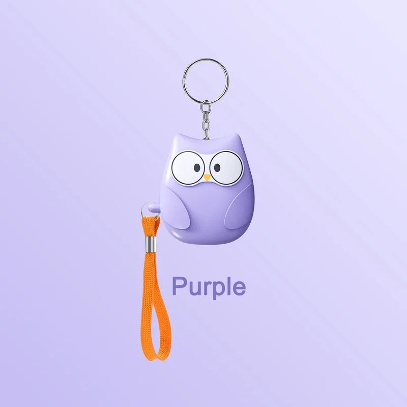 Owl Keychain Self-Defense Alarm