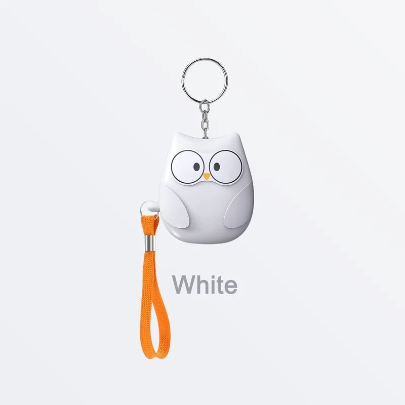 Owl Keychain Self-Defense Alarm